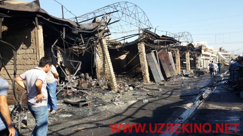 Скрипн Rasman: “Chinni bozor”dagi yong‘in oqibatida jarohatlanganlar va qurbonlar yo‘q(UZBEKINO.NET)