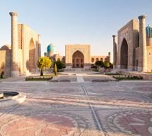 Скрипн Mehribonlik uylari tarbiyalanuvchilari Samarqandga tashrif buyurdi