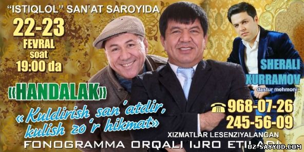 Скрипн Handalak Shou 2014 (UZ-SAYYOD.COM)