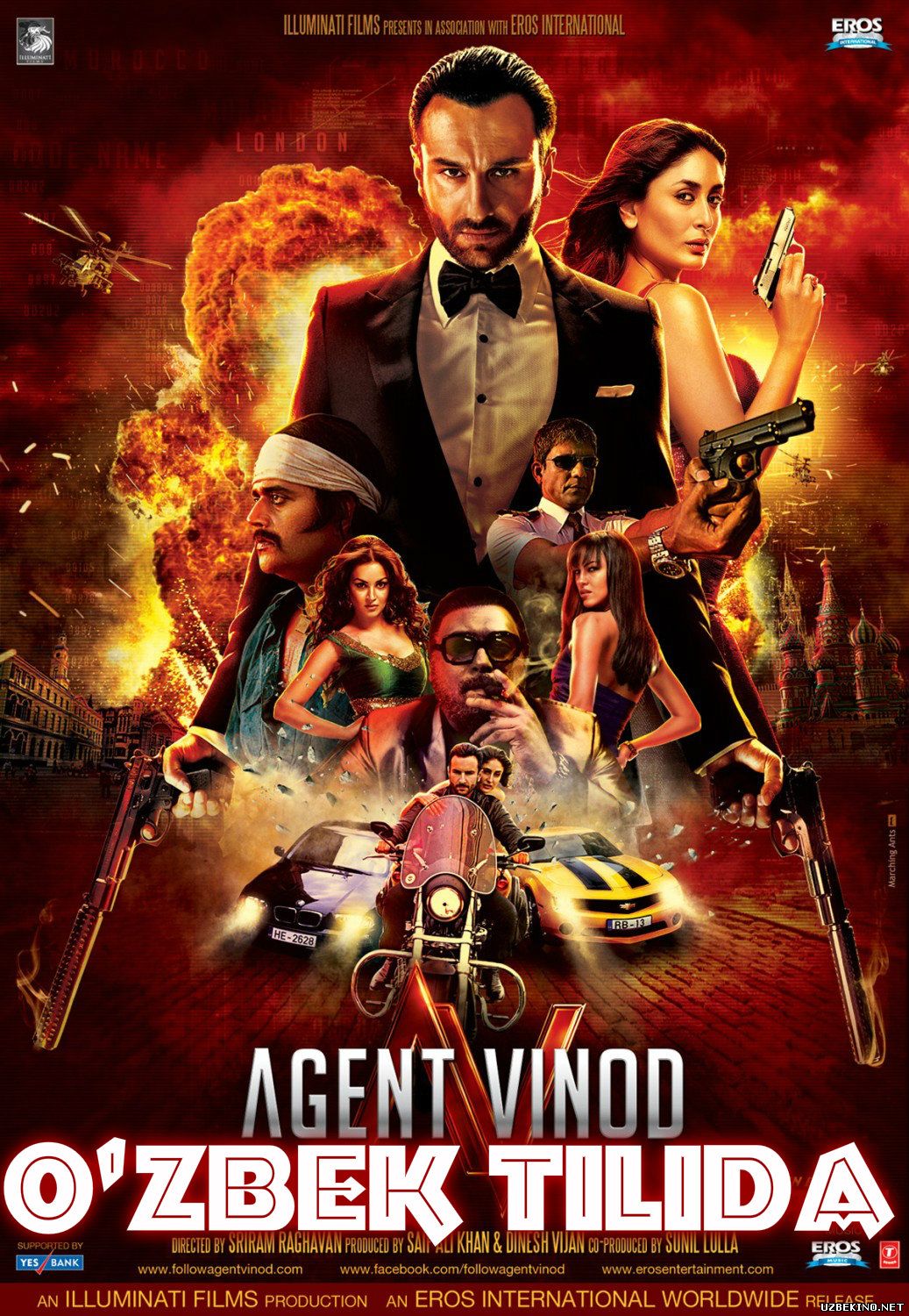 Скрипн Agent vinod uzbek tilida xint kino(UZBEKINO.NET)