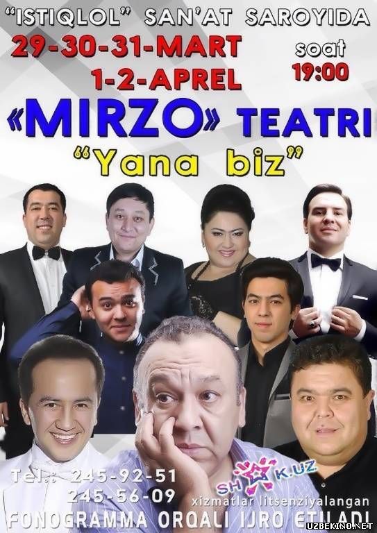 Скрипн Mirzo Teatri 2014 - Yana biz | Мирзо Театри 2014 - Яна биз (UZBEKINO.NET)