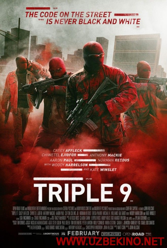 Скрипн ТРИ ДЕВЯТКИ / TRIPLE 9 (2016)